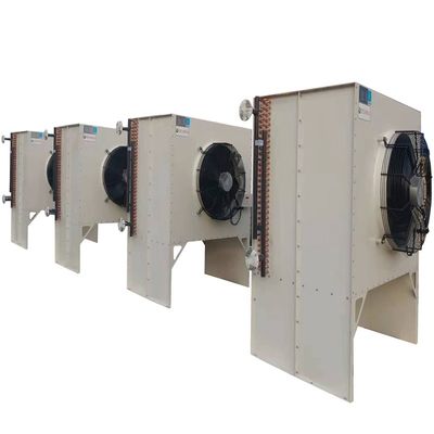 Side Blowing Plate Type Low Power Industrial Dry Cooler Energy Saving With EC Fan