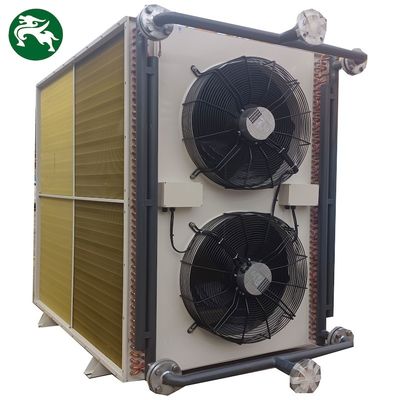 H Type Save Dry Water Cooler Outdoor Installation With Double EC Fan For Data Center