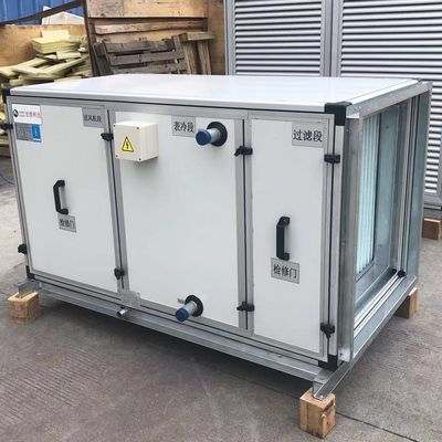 Chilled Water Fresh Air AHU 1000-3000CMH Air Handling Unit Customized Design For Hotels
