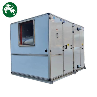 Low Noise Air Handling Unit High EER Cooling And Heating HVAC Vertical Installation For Medical Hygiene