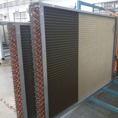 L Shape Heat Pipe With Plain Fin Energy Recovery Plate Heat Exchanger For Industrial Production