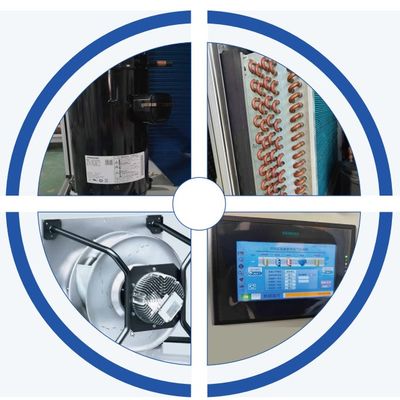 Water Cooled Direct Expansion Type Air Handling Unit With Motor For Office Building