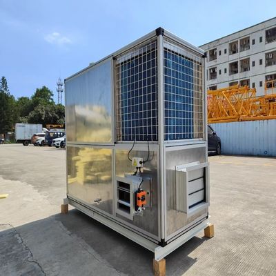 Constant Temperature And Humidity Use Heat Recovery Unit AHU System For Exhibition Center