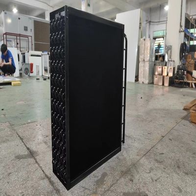 Copper Finned Tube Evaporators Electrophoresis Black For Air Handling Unit