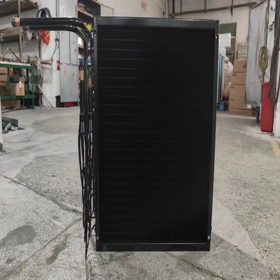 Copper Finned Tube Evaporators Electrophoresis Black For Air Handling Unit