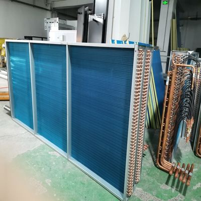 Endothermic Copper Tube Aluminum Fin Evaporator For Ahu Unit