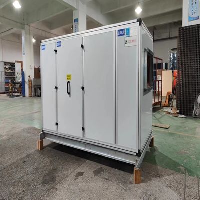 12000CMH Cold Water Air Cabinet Air Handling Unit With Frequency Converter For Hosptial