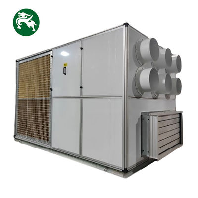 Integrated Air Cooled Constant Temperature Dehumidification Rooftop DX Unit For Lithium Battery
