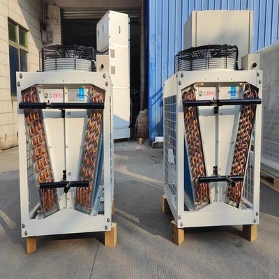 Copper Tube Aluminum Fin Dry Air Cooler For Data Center Immersion Cooling