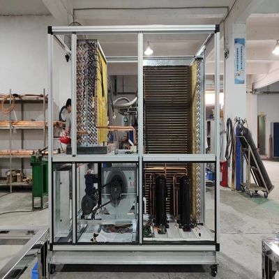Air Handling Unit With Condensation Heat Recovery Unit Explosion Proof Fan Motor Electrical Box