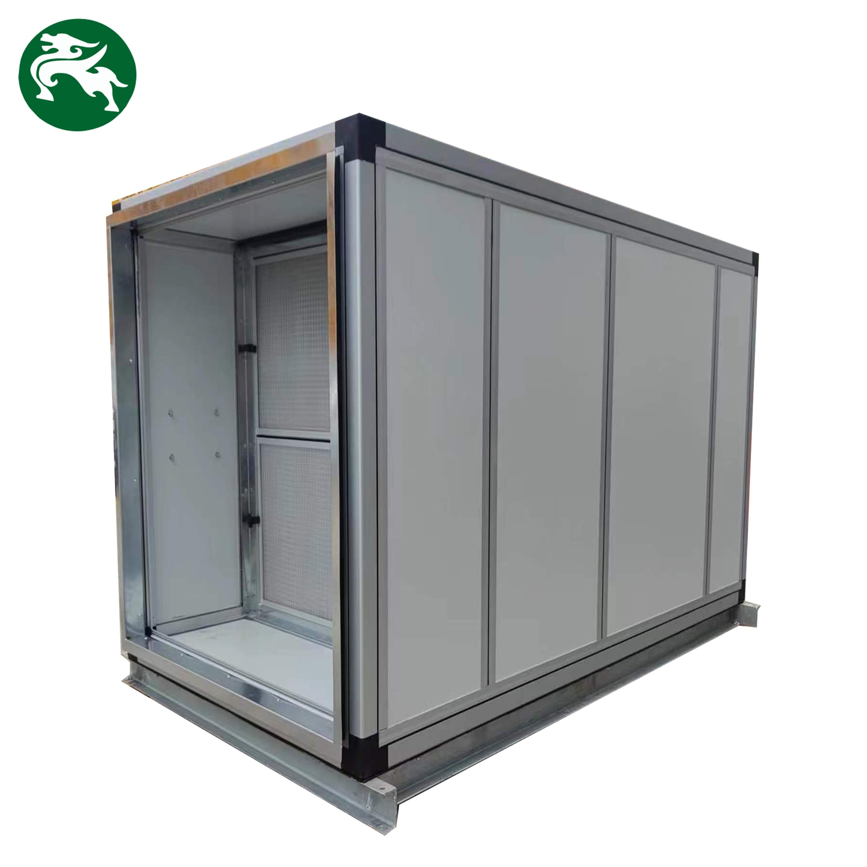 Low Noise 1500CMH Pure Water Heat Recovery Unit AHU Air Conditioning